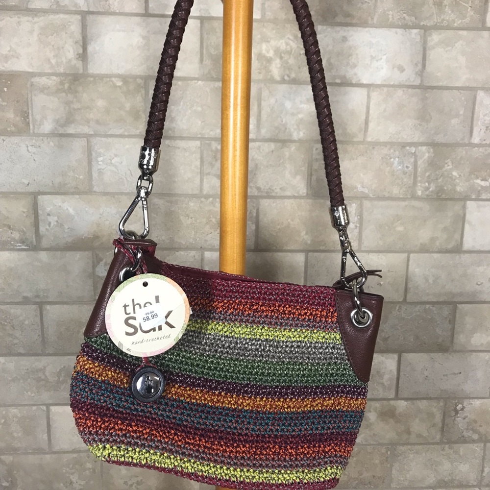 The Sak hand crochet purse